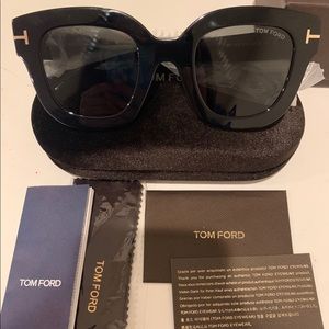 Tom Ford Square Acetate Sunglasses